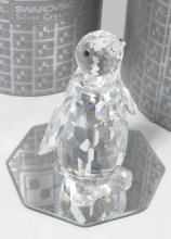 FOUR SWAROVSKI CRYSTAL FIGURINES