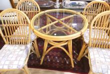 RATTAN DINETTE SET