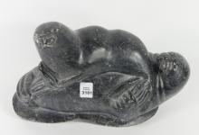 MAJOR INUIT STONE CARVING