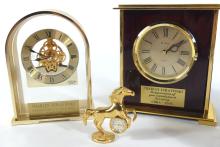 8 QUARTZ CLOCKS