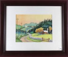 CANADIAN SCHOOL WATERCOLOUR