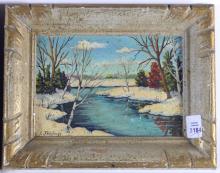 THREE OIL PAINTINGS