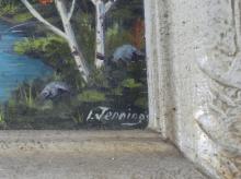 THREE OIL PAINTINGS