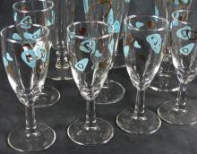 RETRO GLASS STEMWARE