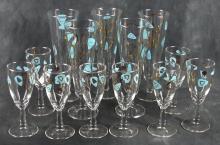 RETRO GLASS STEMWARE