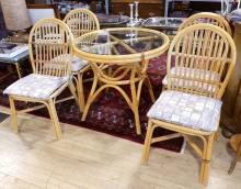 RATTAN DINETTE SET