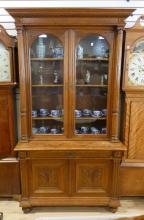ARTS AND CRAFTS OAK CHINA CABINET