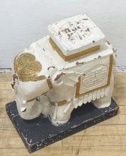 "ELEPHANT" GARDEN SEAT AND PLANT STAND