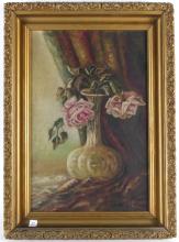 ANTIQUE STILL LIFE OIL