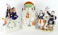 ANTIQUE STAFFORDSHIRE FIGURINES