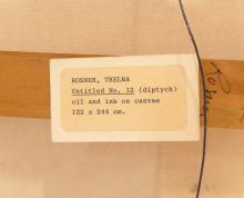 IMPRESSIVE THELMA ROSNER DIPTYCH