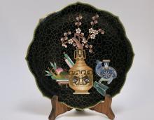CLOISONNE PLATE