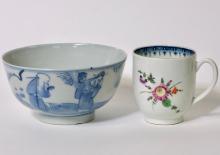 CHINESE BOWL AND CUP