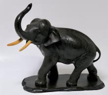 JAPANESE BRONZE ELEPHANT