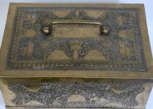 ANTIQUE BRASS BOX