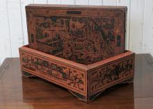 BURMESE LACQUERED BOX
