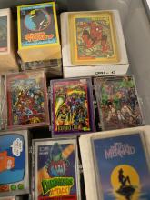 MOVIE, TELEVISION AND COMIC CARDS