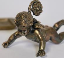 CHERUB AND DESK ITEMS