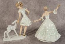 TWO WALLENDORF FIGURINES