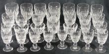 WATERFORD "COLLEEN" CRYSTAL STEMWARE