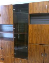 CUSTOM-MADE ROSEWOOD WALL UNIT