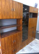 CUSTOM-MADE ROSEWOOD WALL UNIT