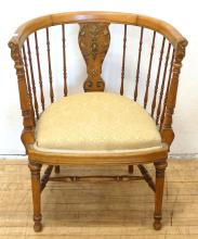 ANTIQUE TUB ARMCHAIR