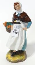 ROYAL DOULTON "COUNTRY LASS" FIGURINE