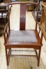 PAIR OF MCM ROSEWOOD ARMCHAIRS