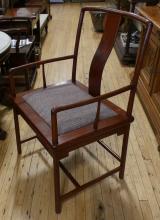 PAIR OF MCM ROSEWOOD ARMCHAIRS