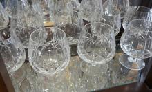 CROSS AND OLIVE CRYSTAL STEMWARE