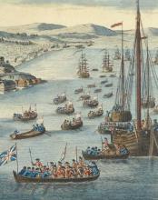 RARE 18TH CENTURY QUEBEC ENGRAVING