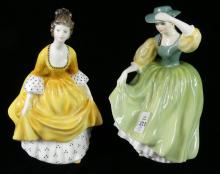 TWO ROYAL DOULTON FIGURINES