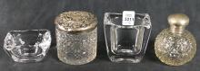 DRESSER JARS, DAUM CRYSTAL