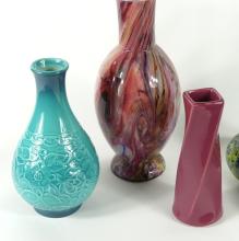 FIVE VASES