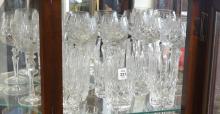 CROSS AND OLIVE CRYSTAL STEMWARE