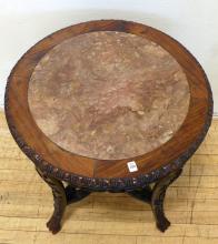 CHINESE ROSEWOOD LAMP TABLE