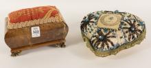 TWO ANTIQUE PINCUSHIONS