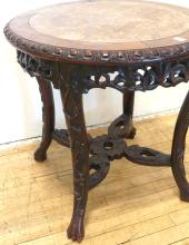 CHINESE ROSEWOOD LAMP TABLE