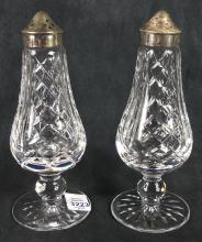 PAIR WATERFORD SHAKERS