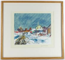 THREE HENRI MASSON LITHOGRAPHS