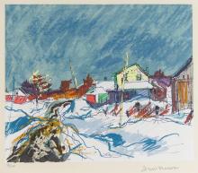 THREE HENRI MASSON LITHOGRAPHS