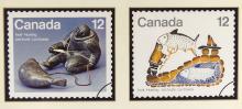 CANADIAN INUIT STAMP DISPLAY