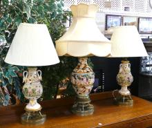 3 TABLE LAMPS