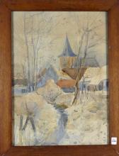 ANTIQUE WATERCOLOUR