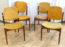 ARNE VODDER TILT-BACK DINING CHAIRS