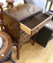 ETHAN ALLEN CUTLERY CABINET