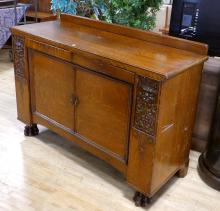 OAK SIDEBOARD