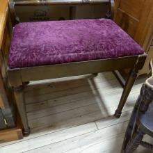 CHILD'S ROCKER AND VANITY BENCH