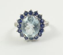 VINTAGE AQUAMARINE RING